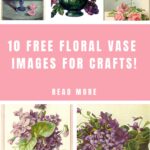 Floral Vase Images for Crafts