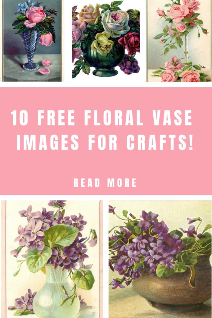 Floral Vase Images for Crafts
