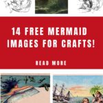 Mermaid pictures for Crafts Pin