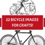 Bicycle Images for Crafts Pin
