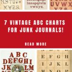 Vintage ABC Charts