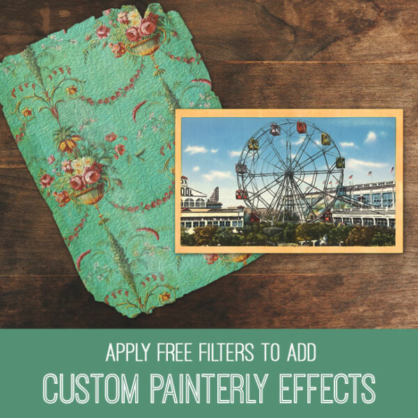 Custom Painterly Effects Photopea Tutorial