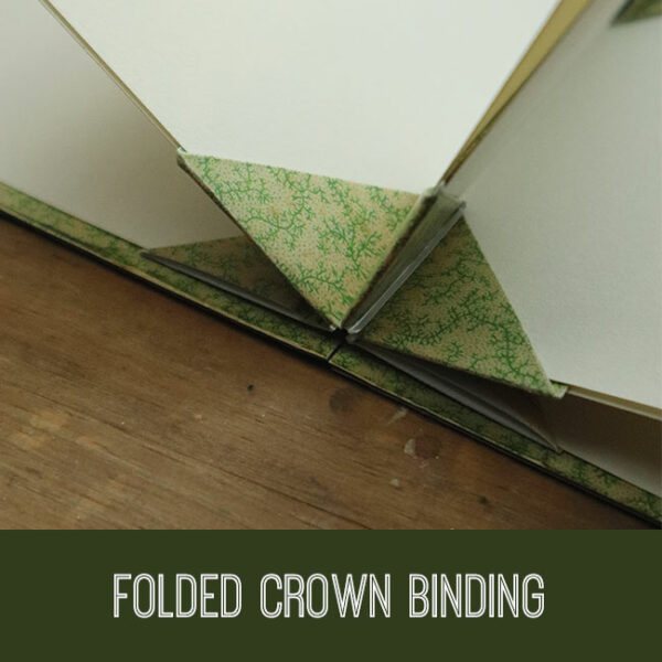 Folded Crown Binding Craft Tutorial