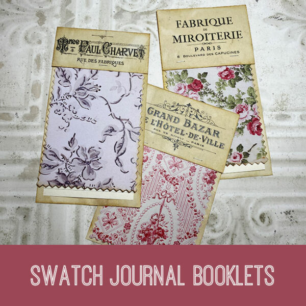 Swatch Journal Booklets Craft Tutorial