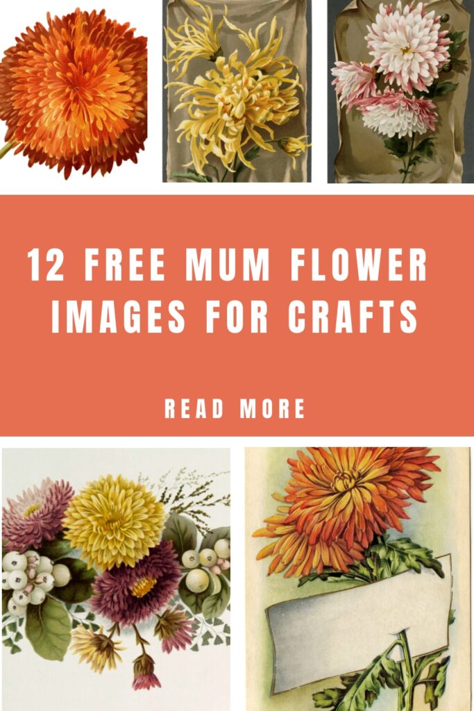 Mum Flowers Pin