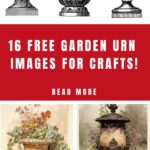 Free Garden Urn Images for Crafts Pin