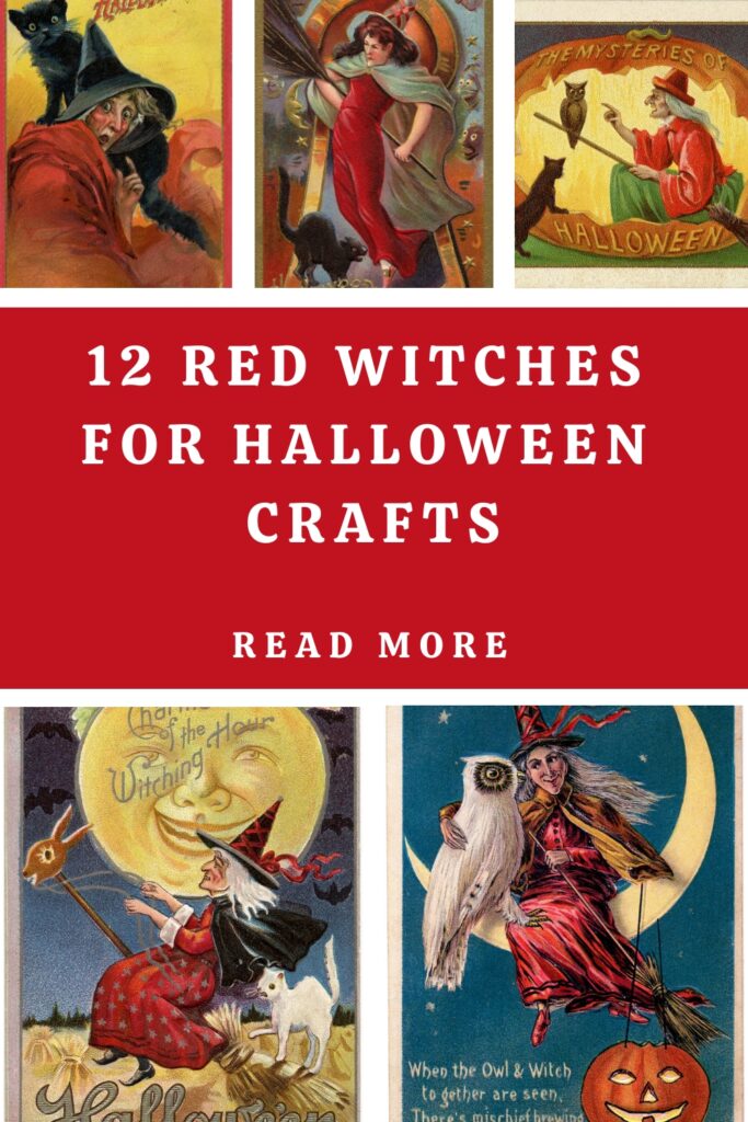 Witches for Halloween Crafts