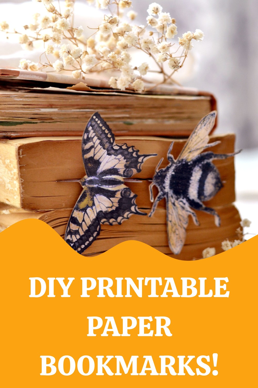 DIY Printable Paper Bookmarks