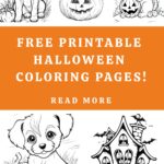 Free Printable Halloween Coloring Pages Pin