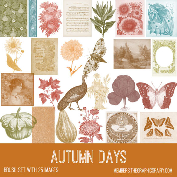 Autumn Days Brushes