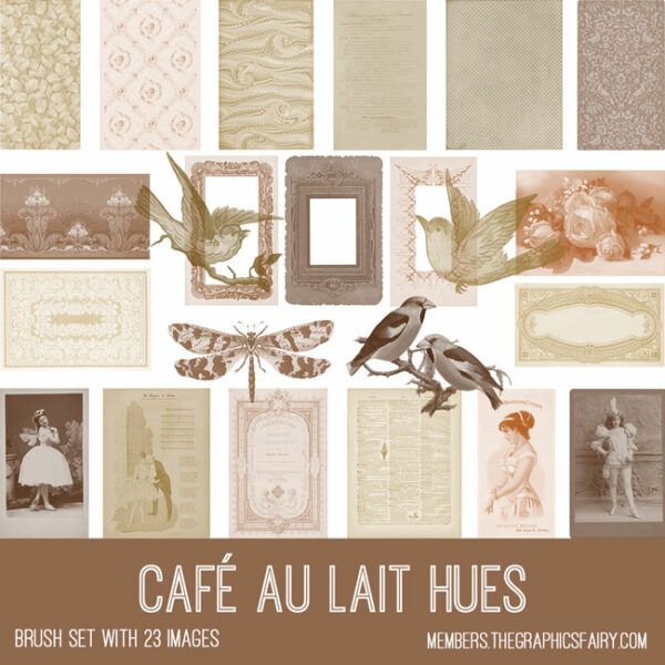 Café au Lait Hues Brushes