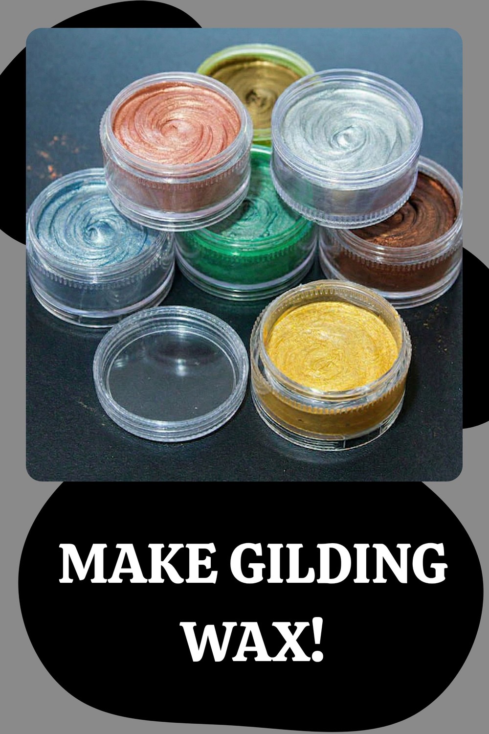 Make your own gilding wax