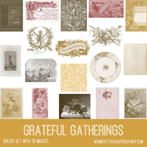 Grateful Gatherings Brushes