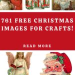 Free Christmas Images for Crafts Pin