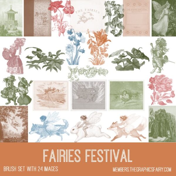 Fairies Festival brushes