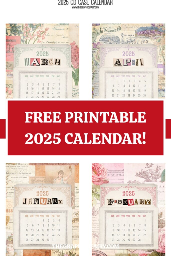 Free Printable 2025 Calendar!