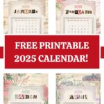 Free Printable 2025 Calendar