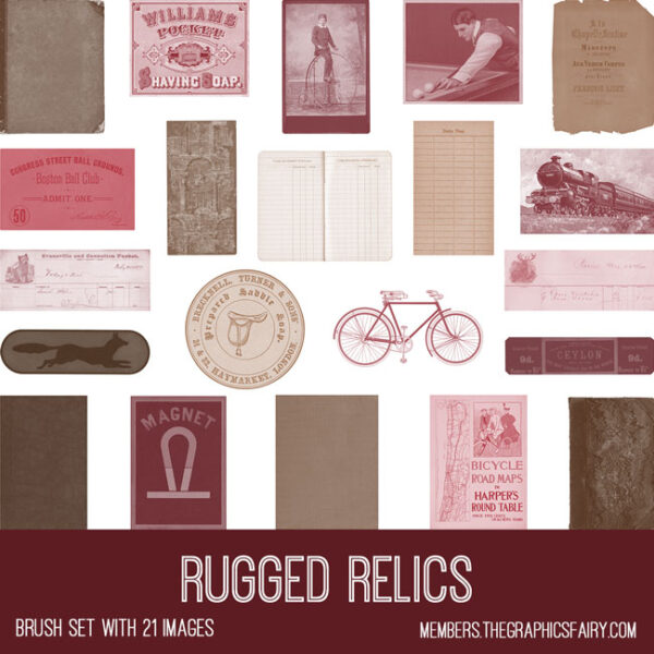 Rugged Relics brushes