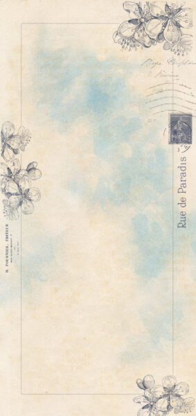vintage summer iphone wallpaper with watercolors