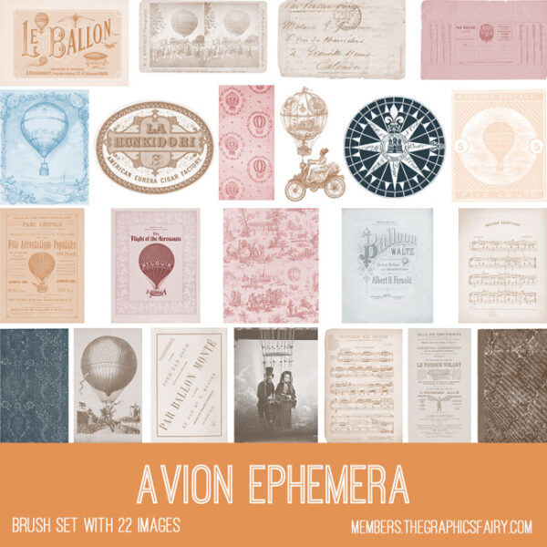 Avion Ephemera brushes