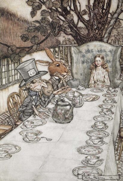 Illustratin of Alice in Wonderland