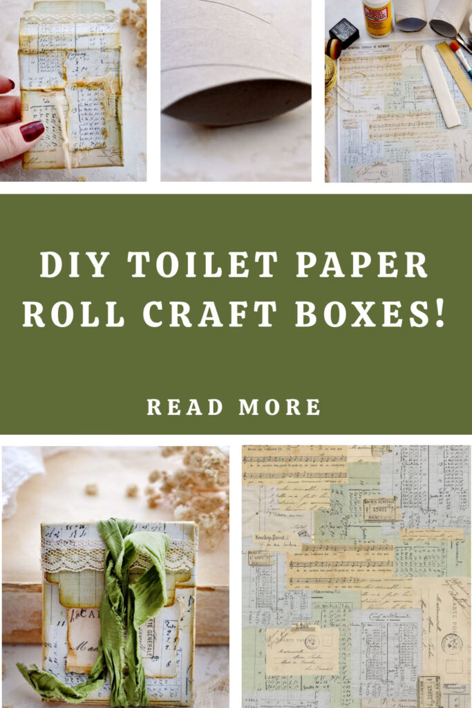 DIY Toilet Paper Roll Boxes Pin