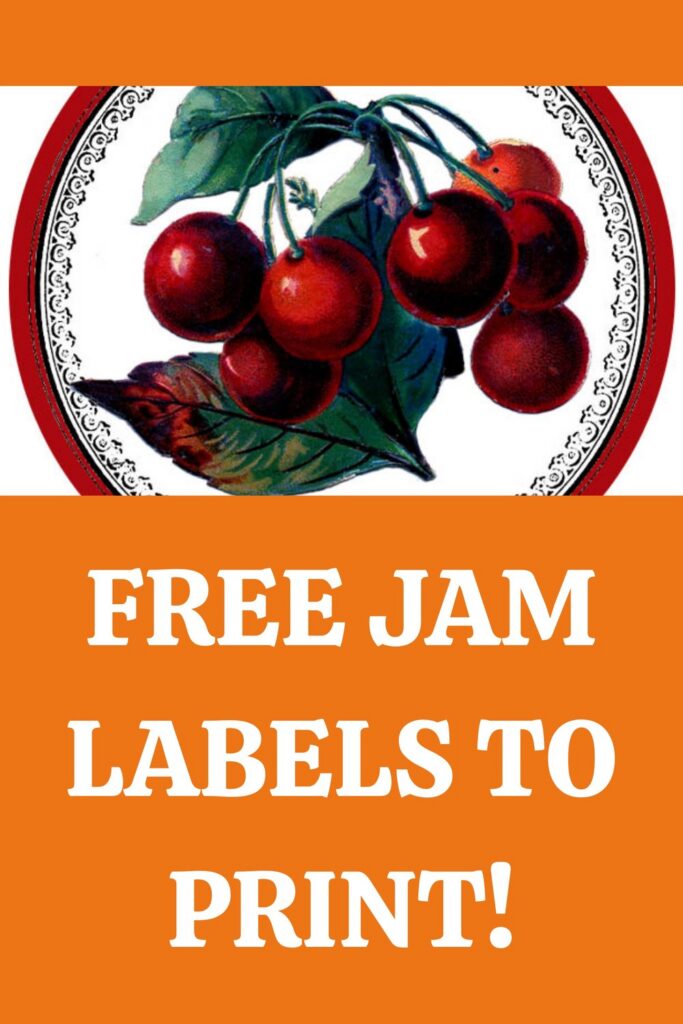 Free Jam Labels to Print