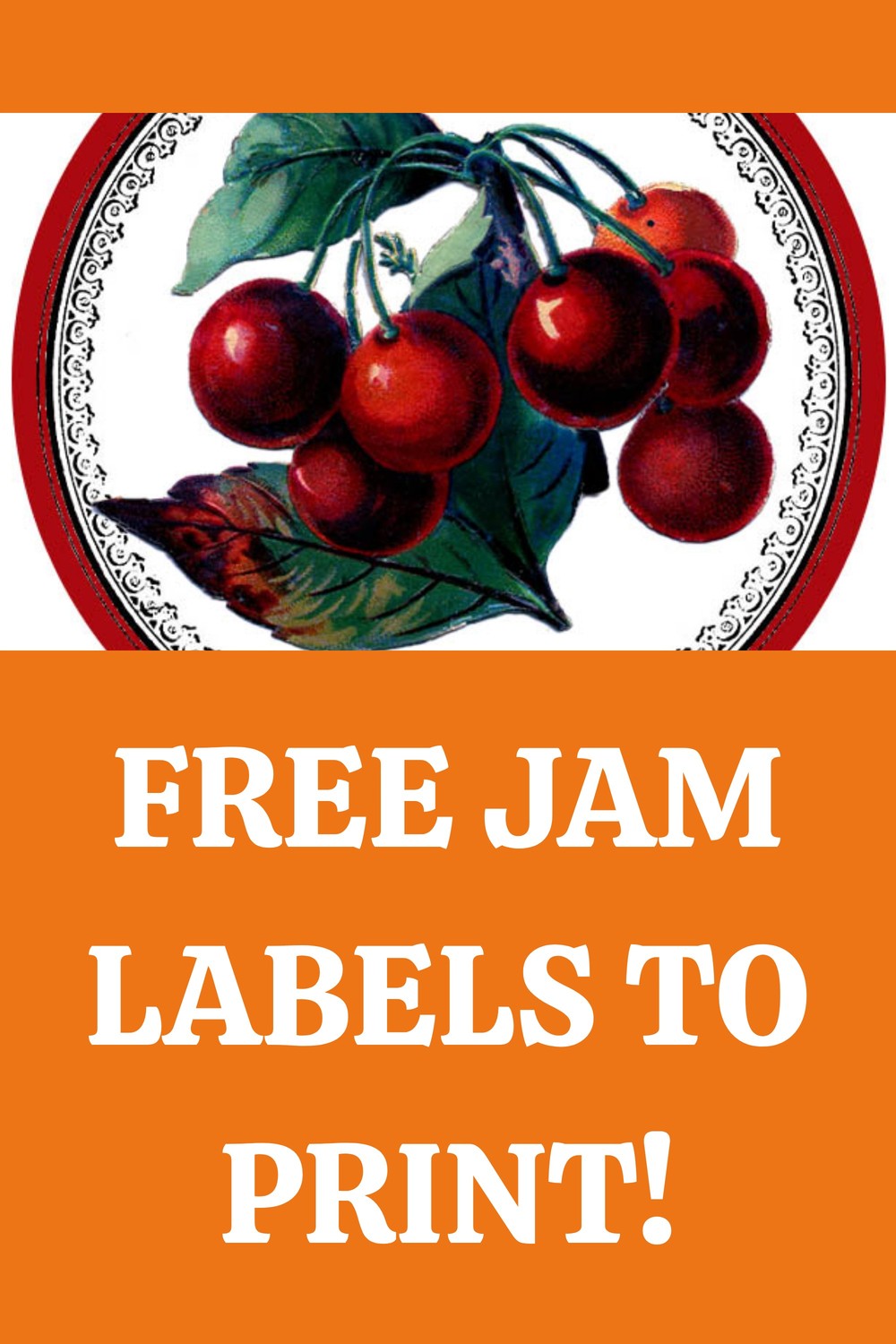 Free Jam Labels to Print