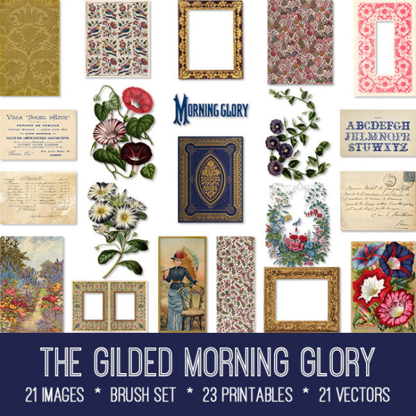 The Gilded Morning Glory kit