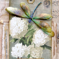VIntage Dragonfly Tags