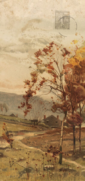 Fall Wallpapers for iPhone - vintage fall scenery