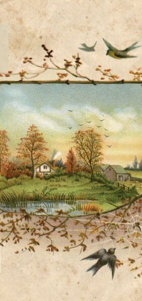 Fall Wallpapers for iPhone - vintage fall scenery
