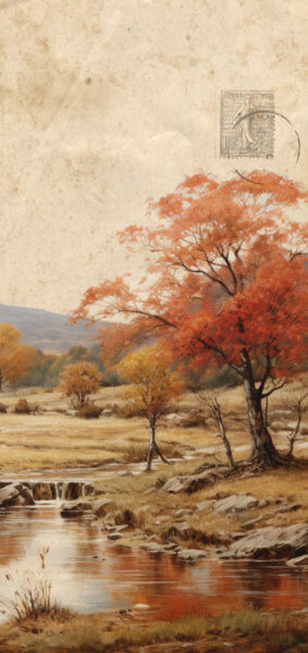 Fall Wallpapers for iPhone - vintage fall scenery