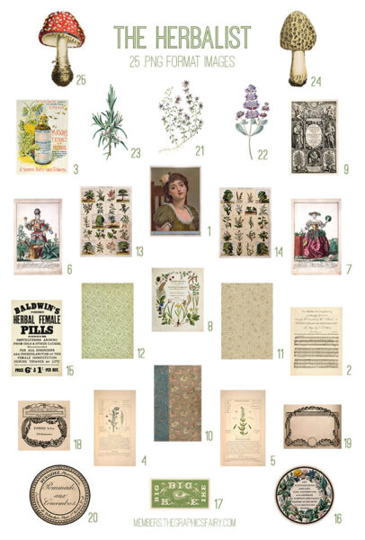 The Herbalist image list