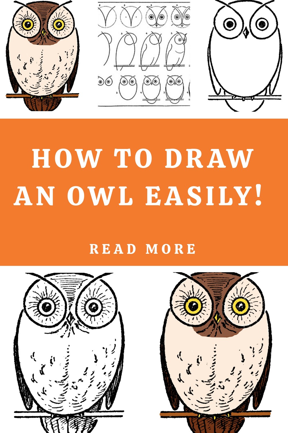 How to Draw an Owl Easy