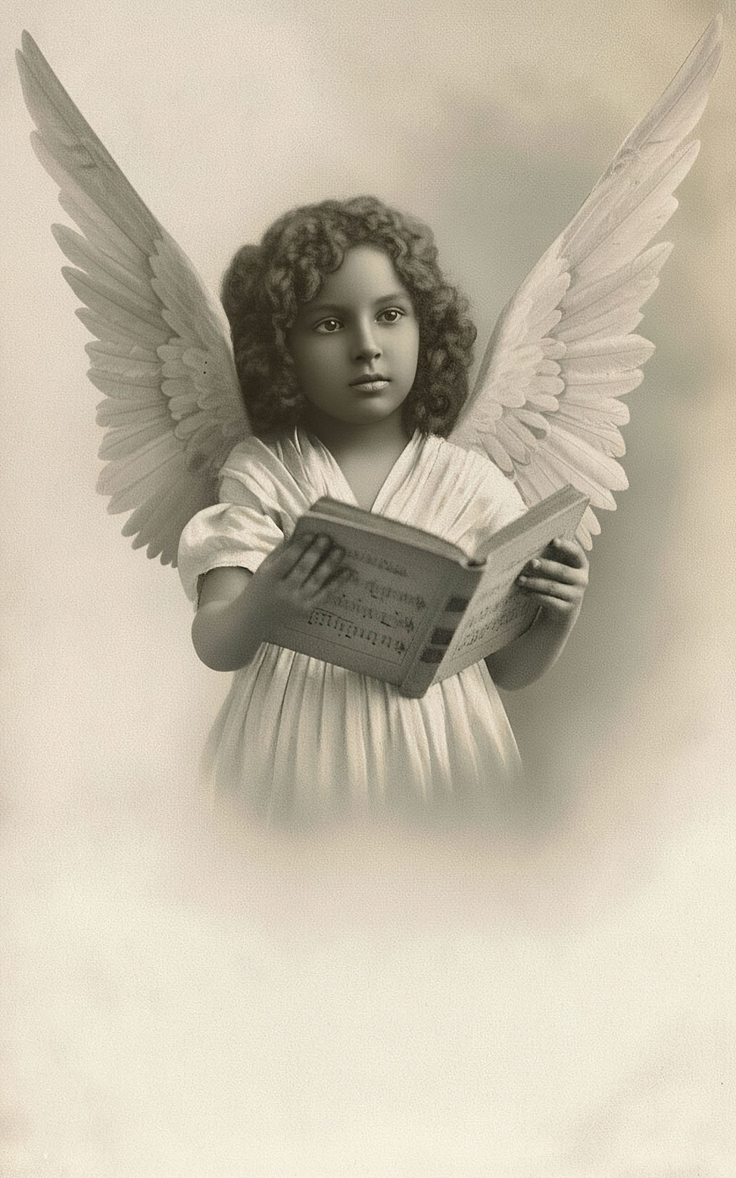 Angel with Song Book