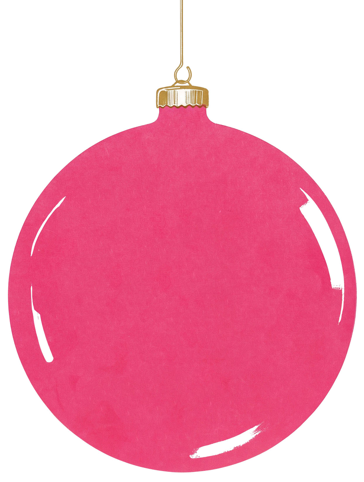 Pink Ornament Christmas Ball