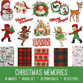 Christmas Memories Graphics