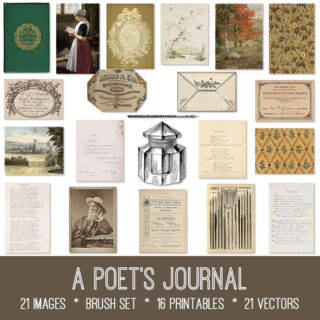 A Poet's Journal Graphics