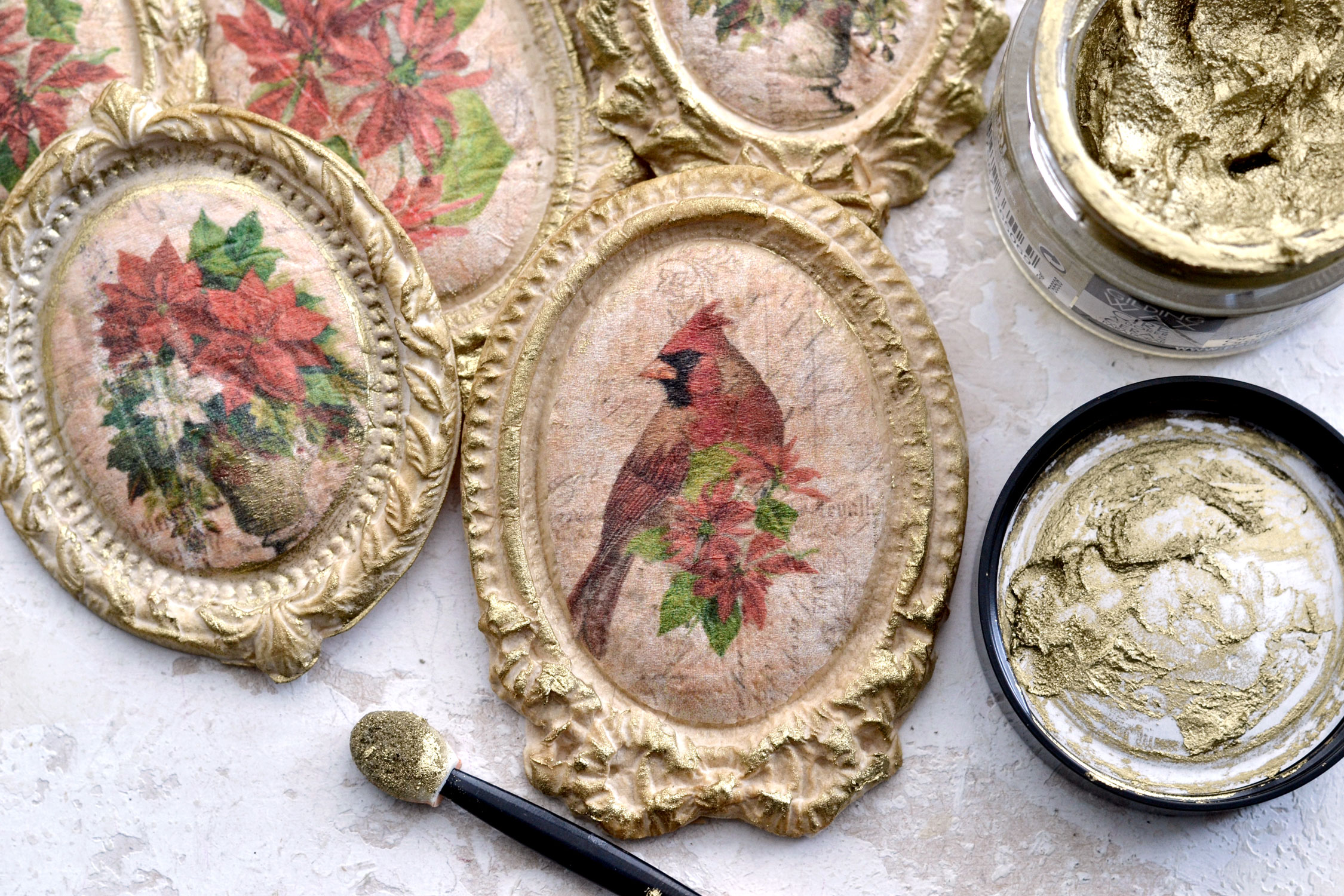 adding some gold touches