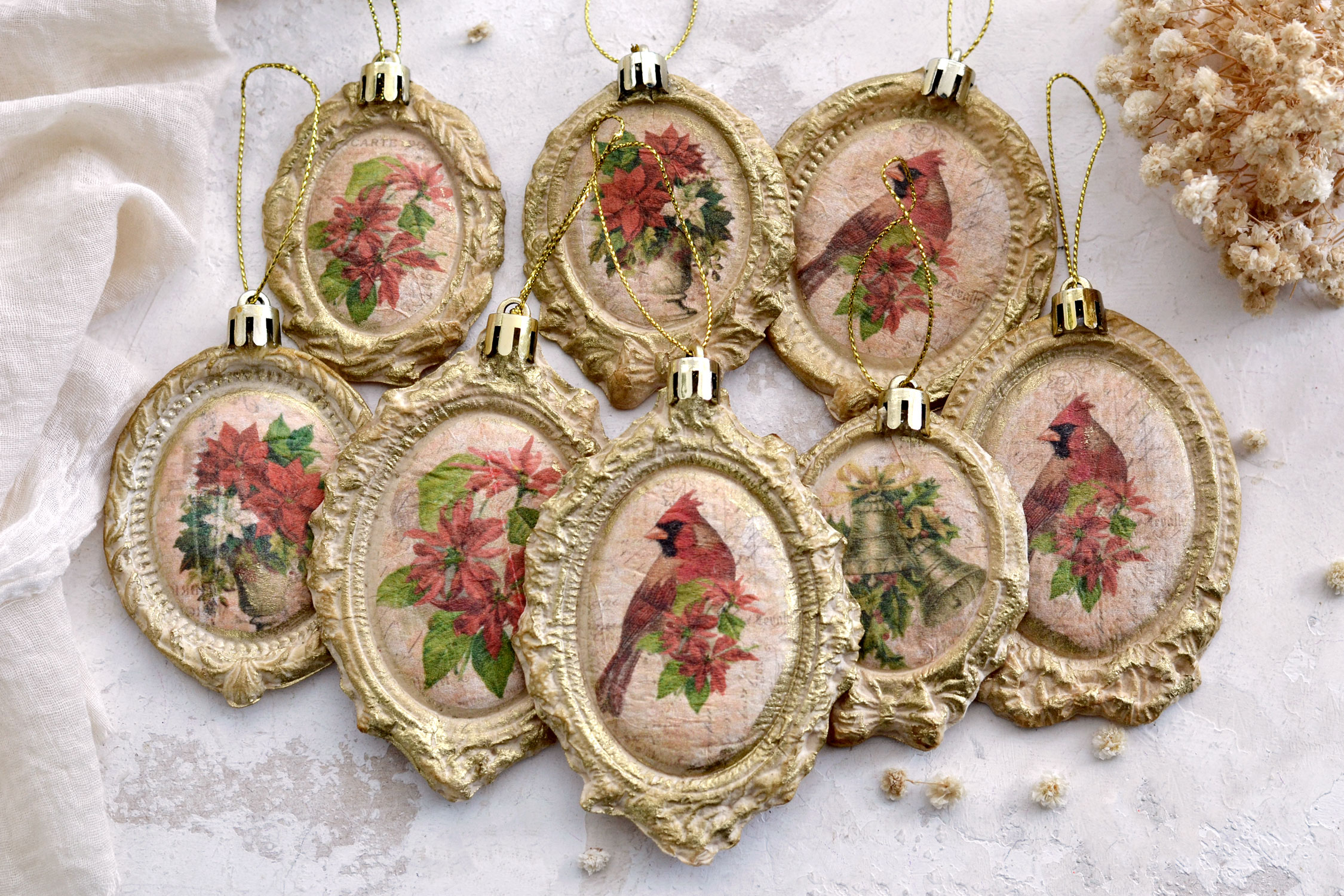 Easy Christmas ornaments