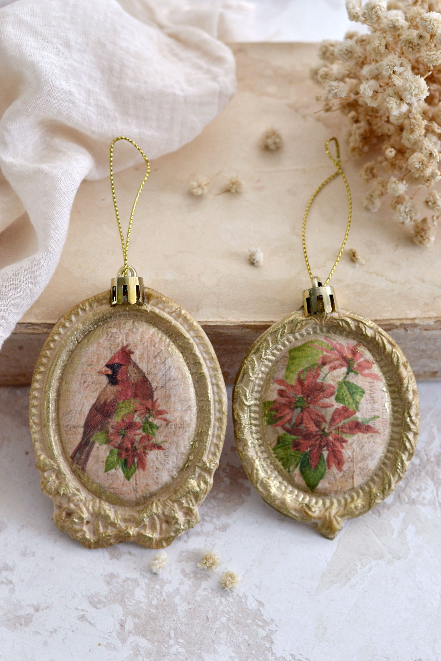 Cheap and affordable Christmas paper ornaments