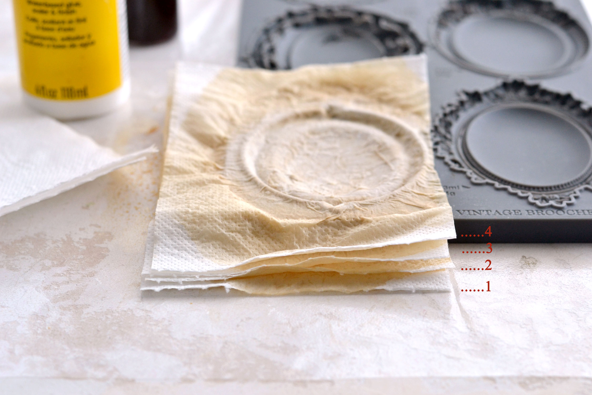 the four layers we added