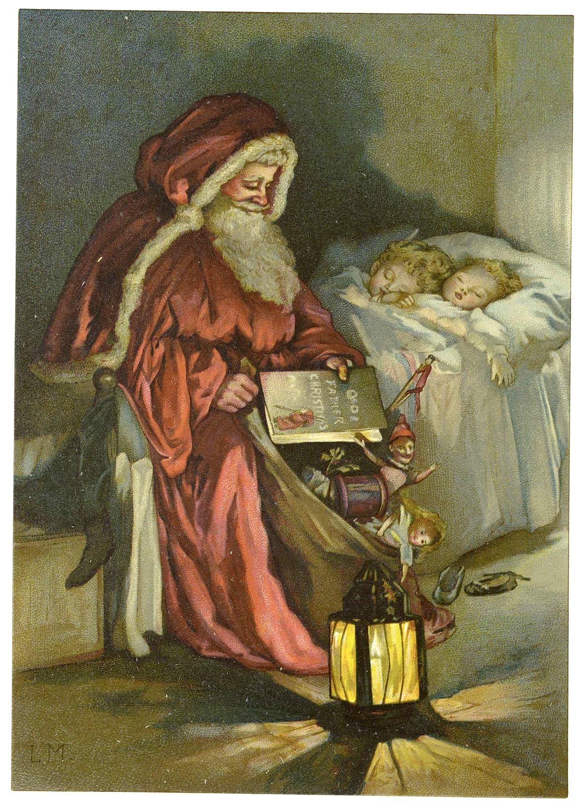 Father Christmas with Lantern