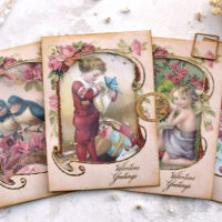 Valentine frame cards