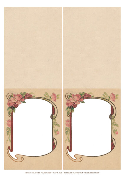Printable Valentine Frame Cards! - The Graphics Fairy
