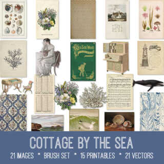 Cottage by the Sea Graphics