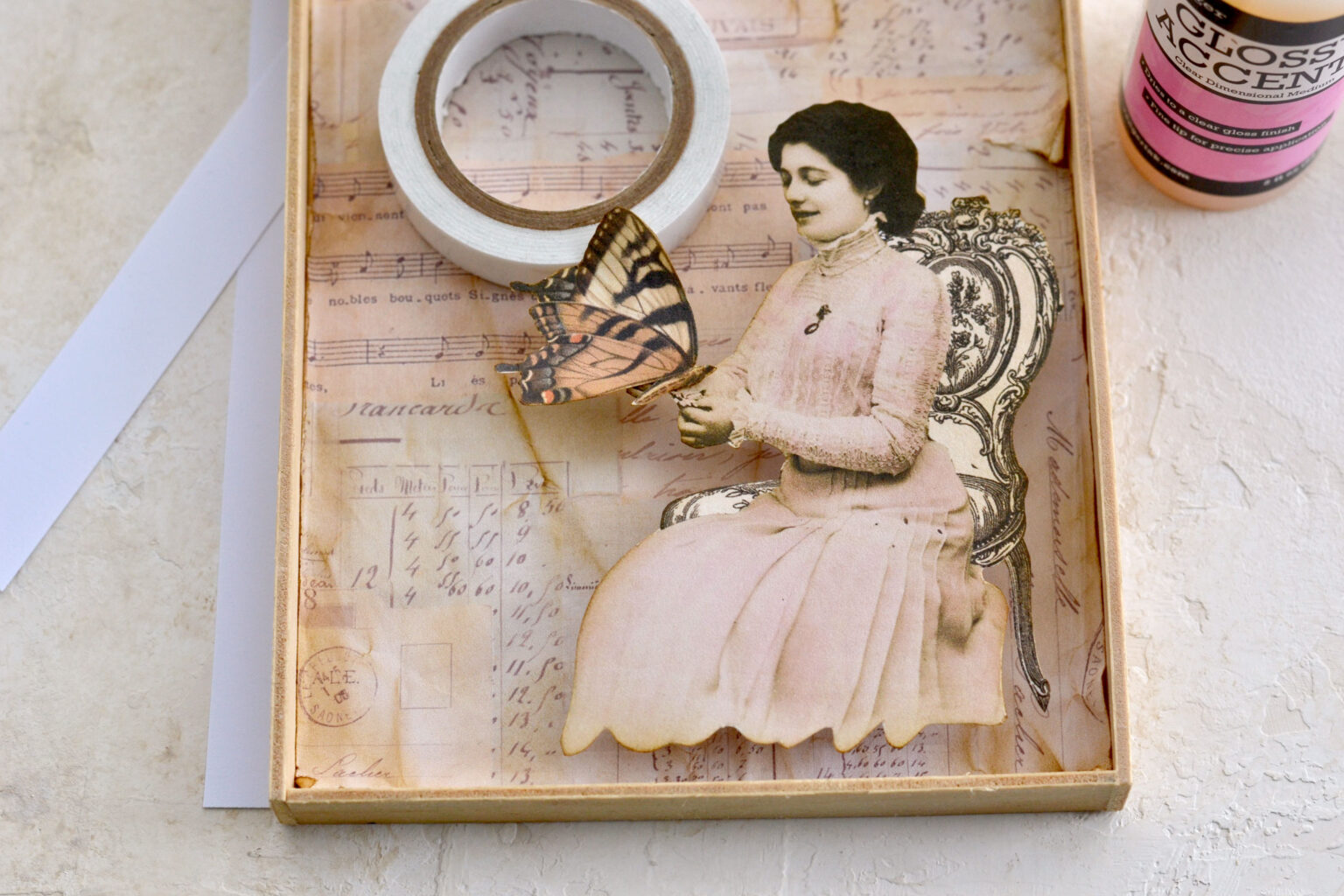 Shadow Box Collage! - The Graphics Fairy