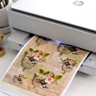 how to print on napkins