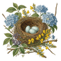 Hydrangea Nest